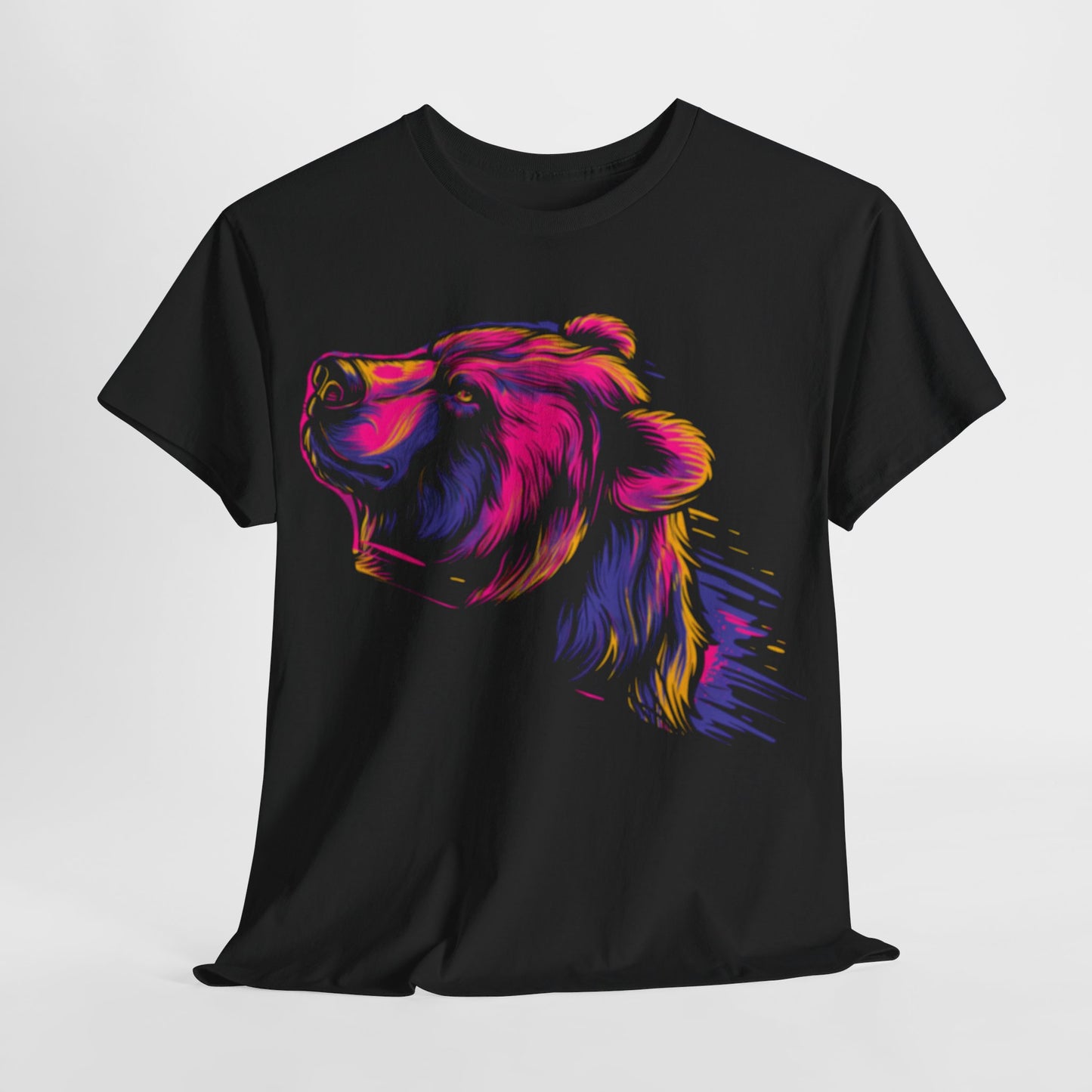 Bear Head Unisex Heavy Cotton Tee