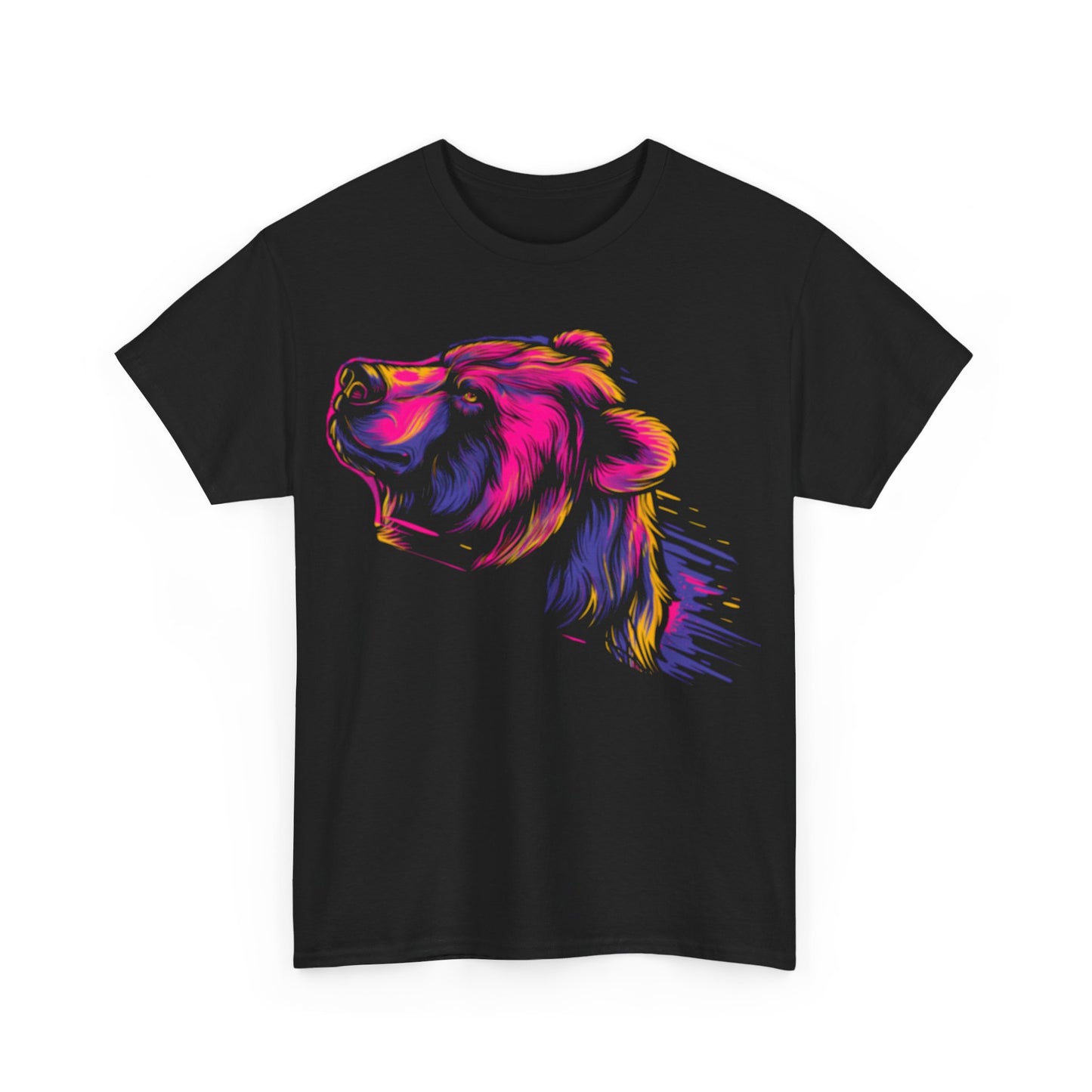 Bear Head Unisex Heavy Cotton Tee